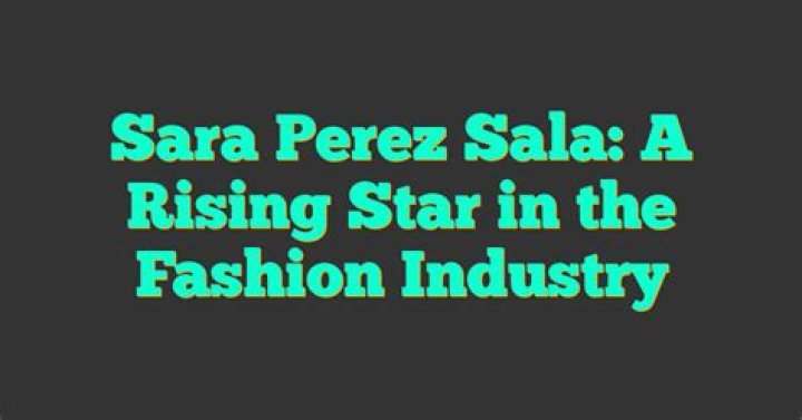 A Rising Star In The Fashion Industry