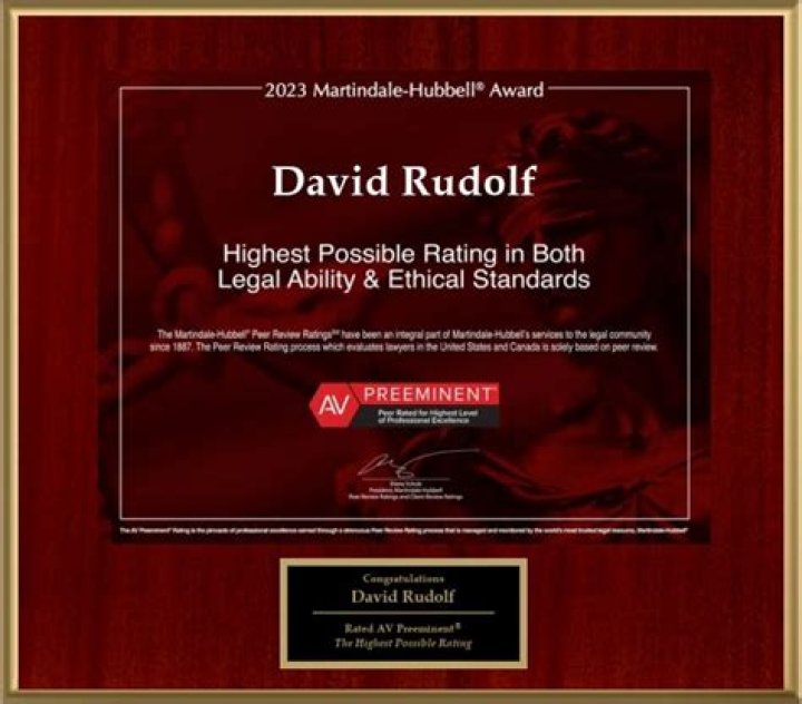 Exploring David Rudolf Lawyer Wiki Biography Wife Net