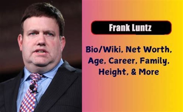 Frank Luntz Net Worth | ZestVibe