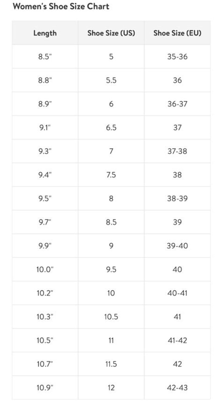 Height, Weight, Shoe Size Revealed