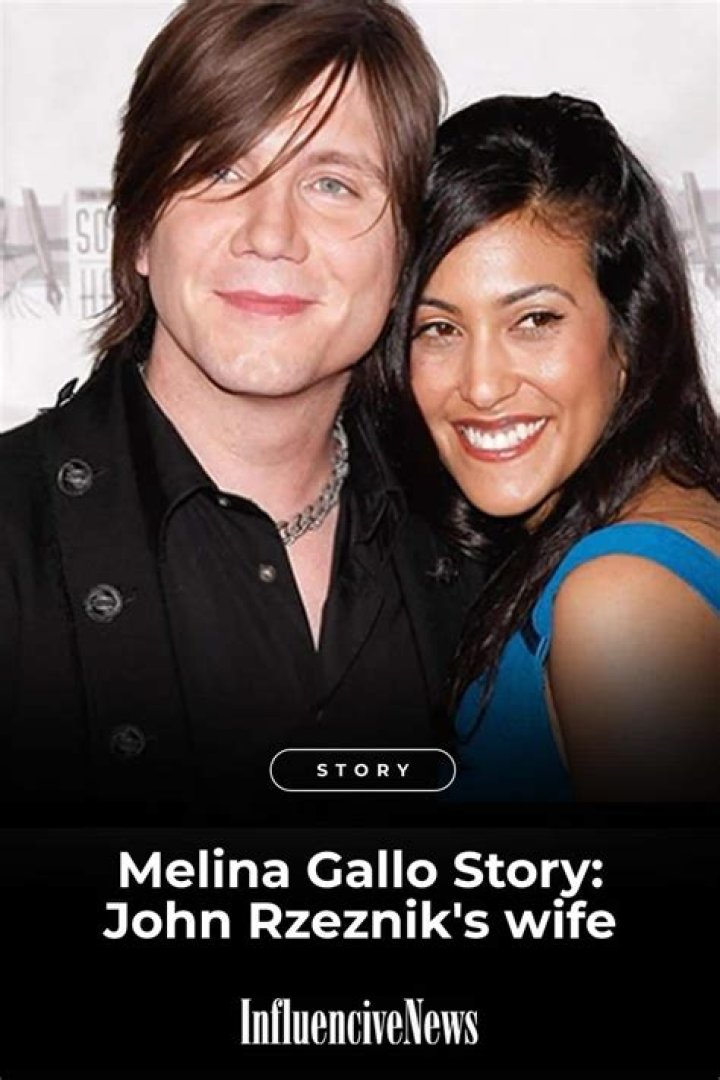 Who Is John Rzeznik's Wife Melina?